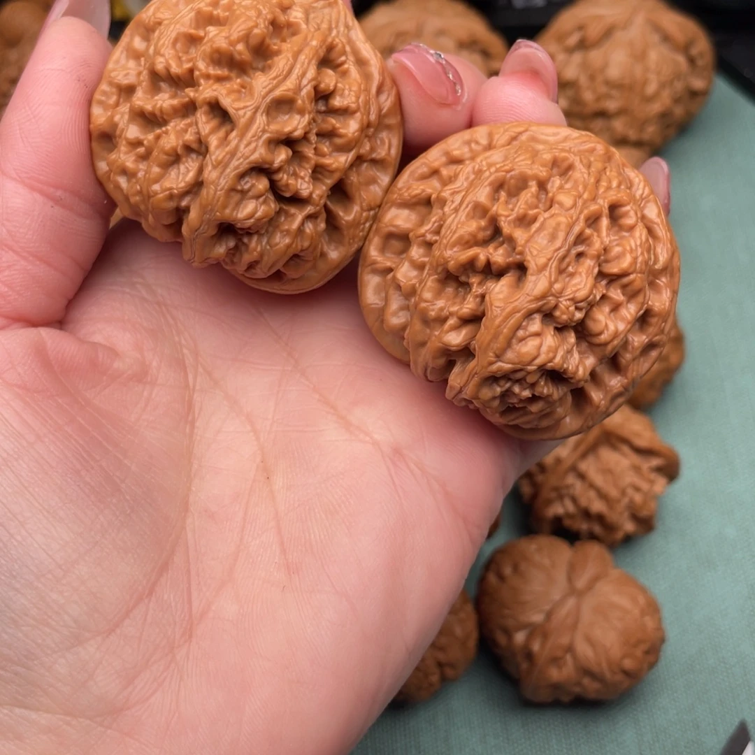 中***消把件文玩核桃全品大粗筋44