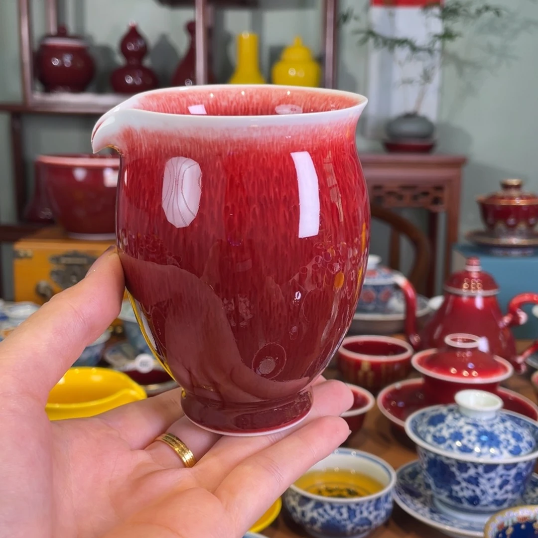 清欢雅玩原矿郎红福利公道杯
