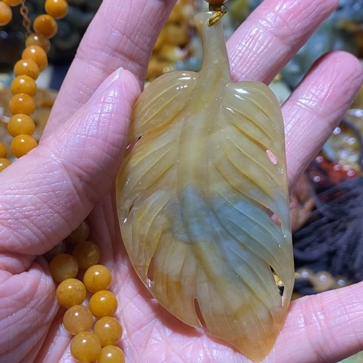 岫玉岫玉吊坠未镶嵌