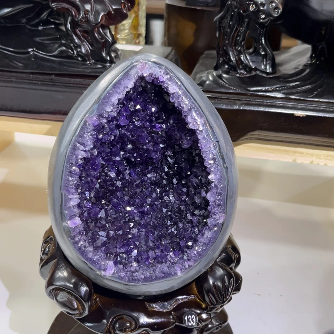 摆件未镶嵌紫晶水晶