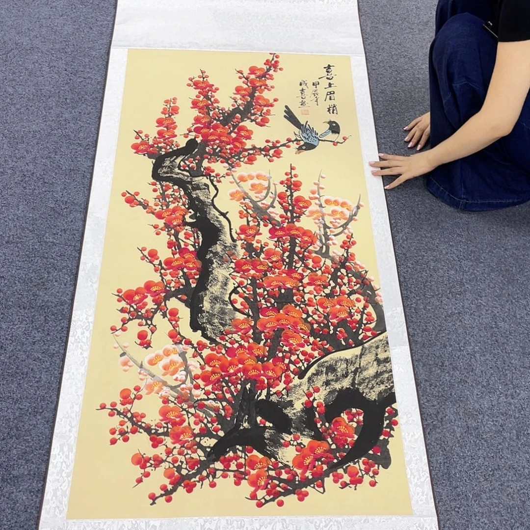 国画作品小姐姐放漏…