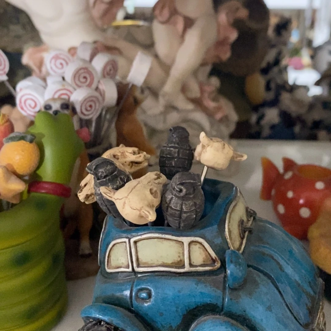 默认微瑕 陶瓷树脂摆件撒**⑉