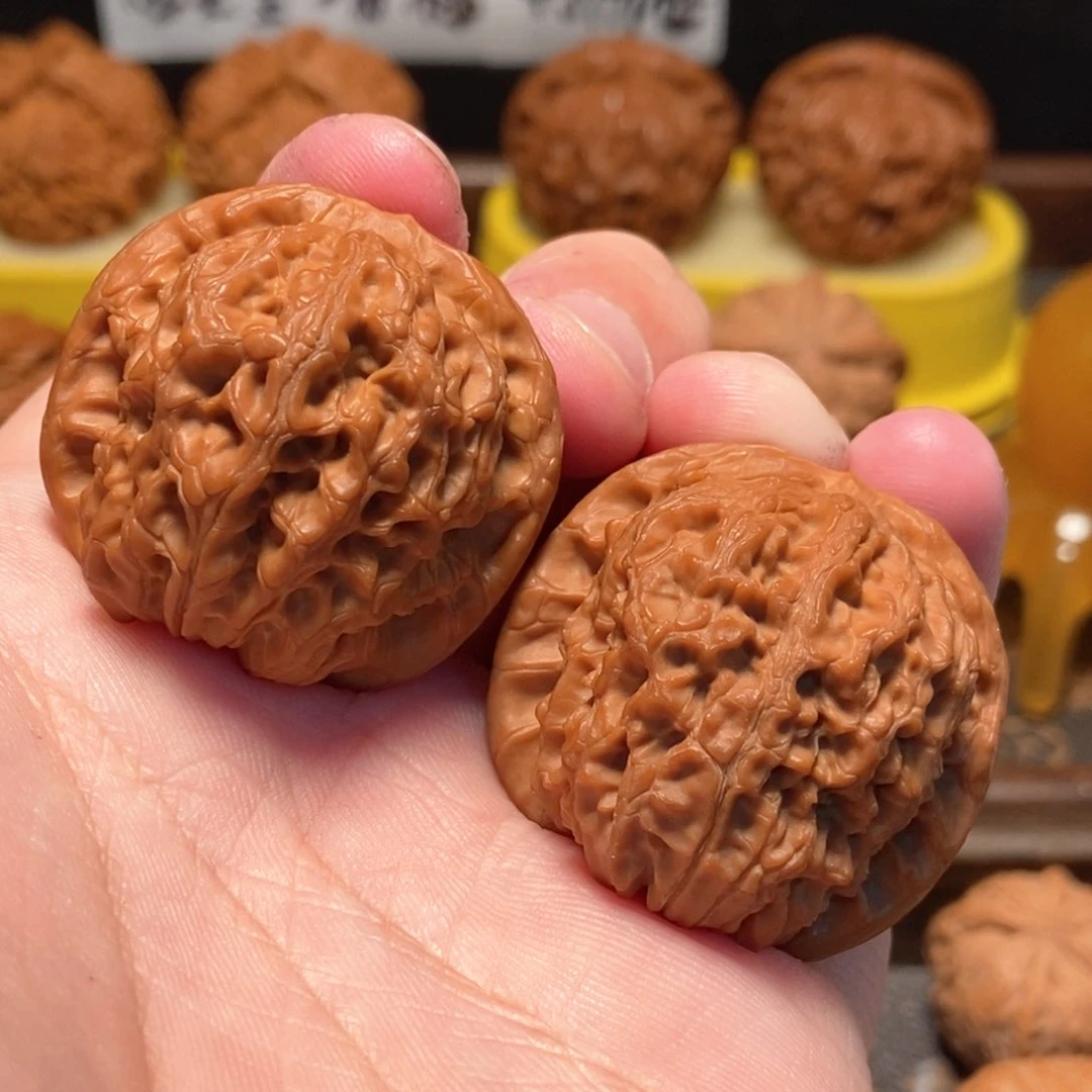 吊坠文玩核桃血麒麟38尺2