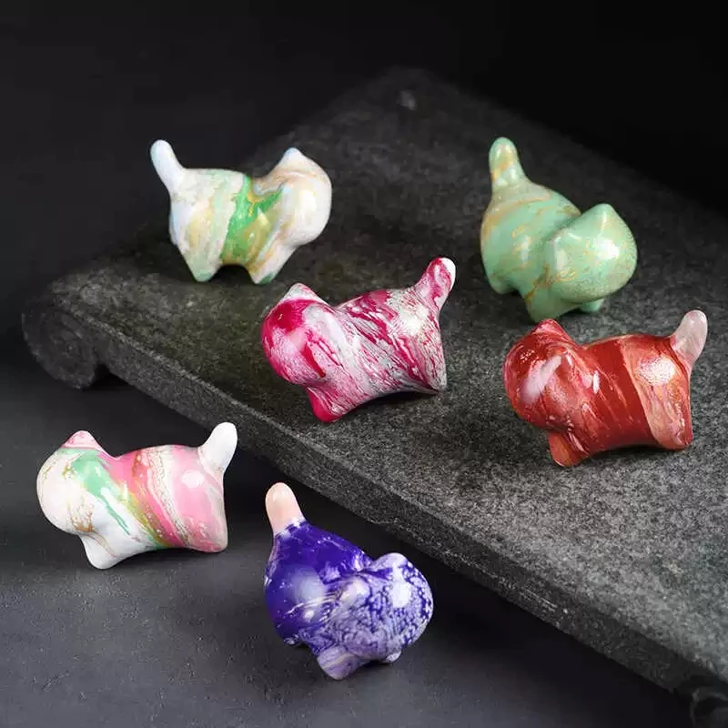 【貝勒爺】s976 甄选惊喜小猫咪大漆摆件吊坠（多样性发其一）