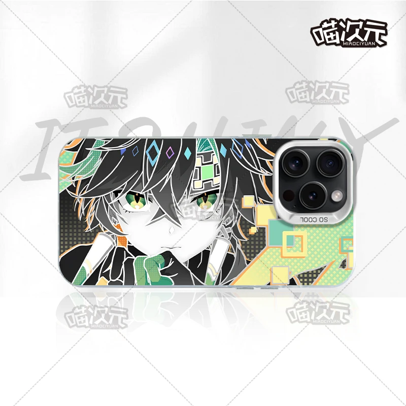原神基尼奇新二次元手机壳防指纹爆款动漫适用苹果华为小米ins风