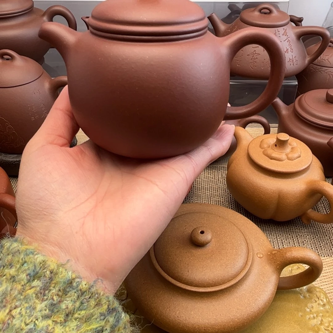 紫砂茶壶紫泥匏尊260cc