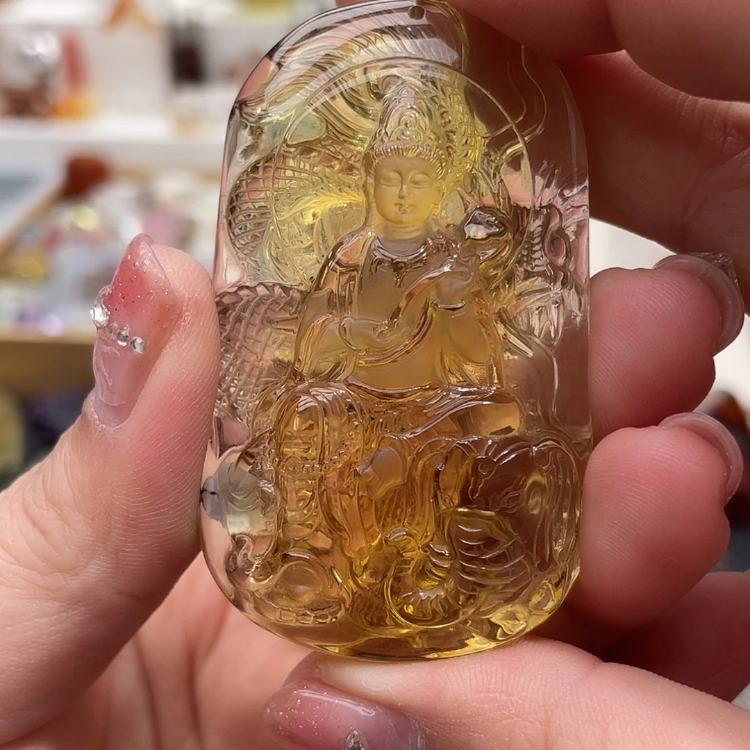 水晶颈饰未镶嵌定制