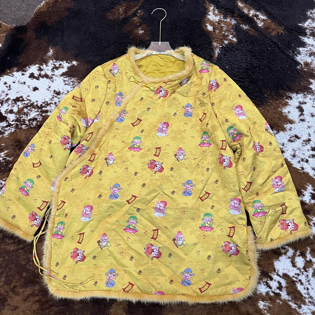 新中式国风棉服女冬季加厚复古盘扣唐装古风棉袄大码保暖棉衣外套