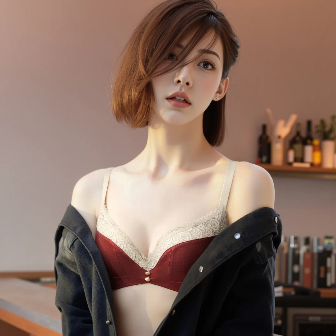 【巴黎之梦】文胸波点色丁蕾丝聚拢内衣大胸小胸收副乳内衣女士