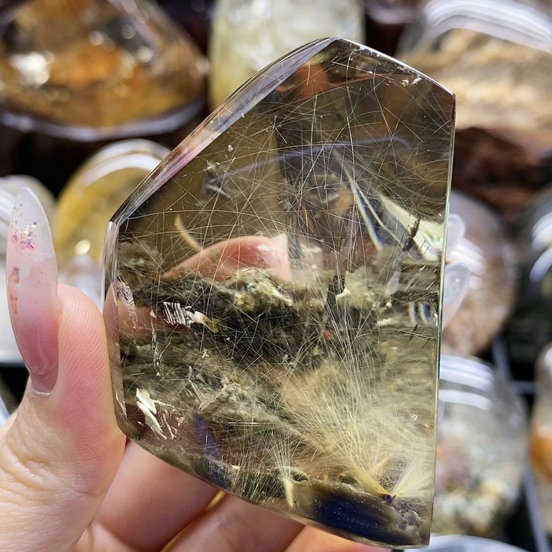 水晶珠宝半成品未镶嵌