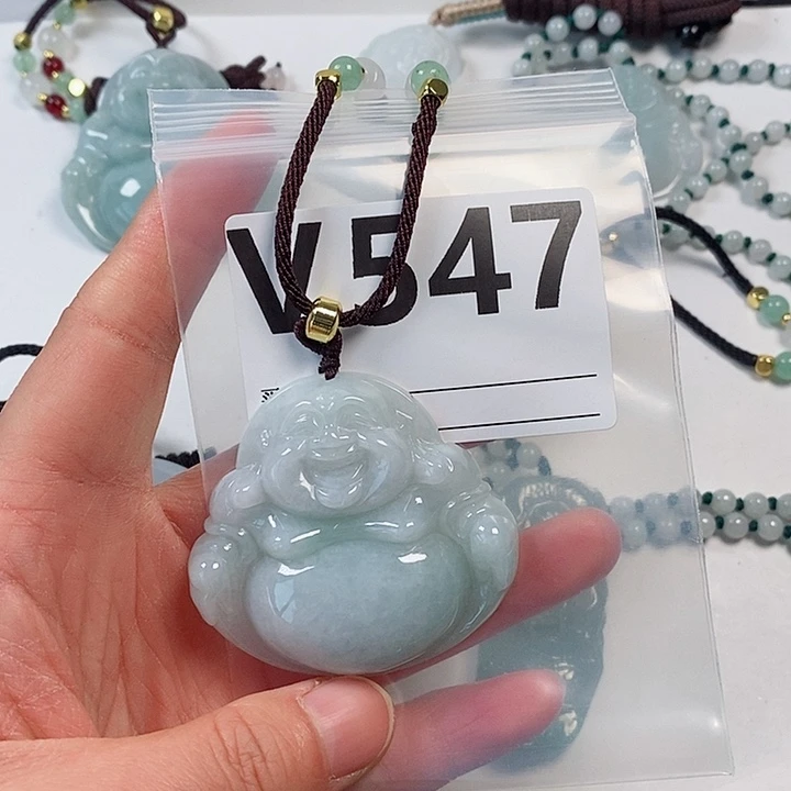 翡翠颈饰未镶嵌天然