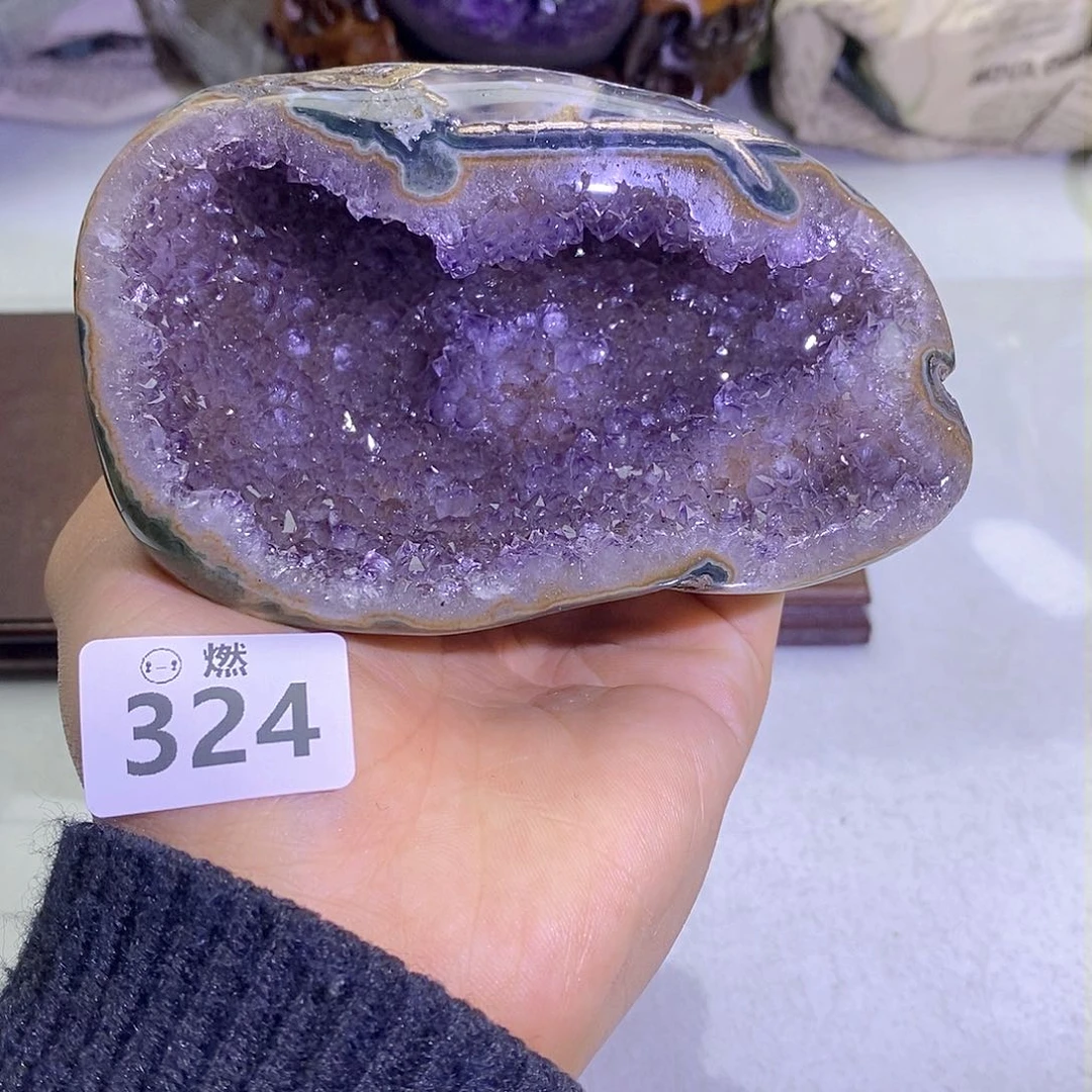 紫晶大型摆件（非配饰）未镶嵌