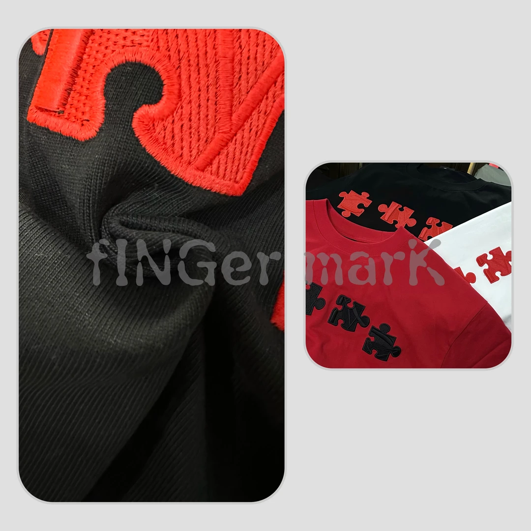 【新春系列】fINGer marK 集合店 男女同款积木圆领半袖T恤99736