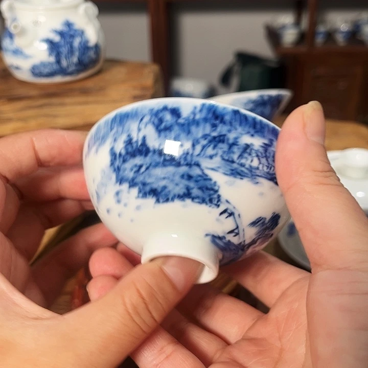 景德镇手绘手工艺品陶瓷