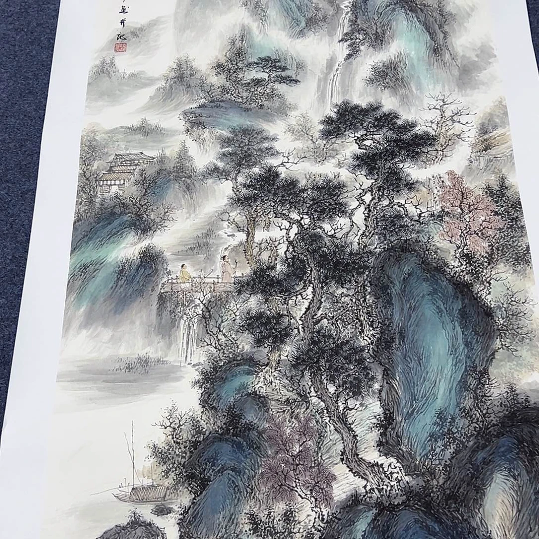 国画事事顺心如意万事如意万事