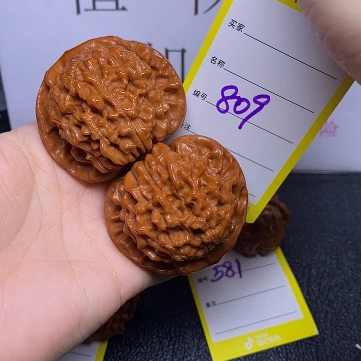 把件文玩核桃809/51官帽