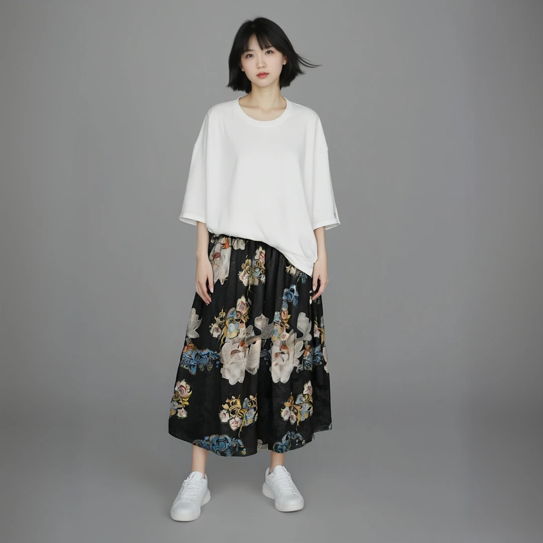 1000-1099半身裙新款时尚连衣裙百搭裙子（退货请选择“7天无理由”)