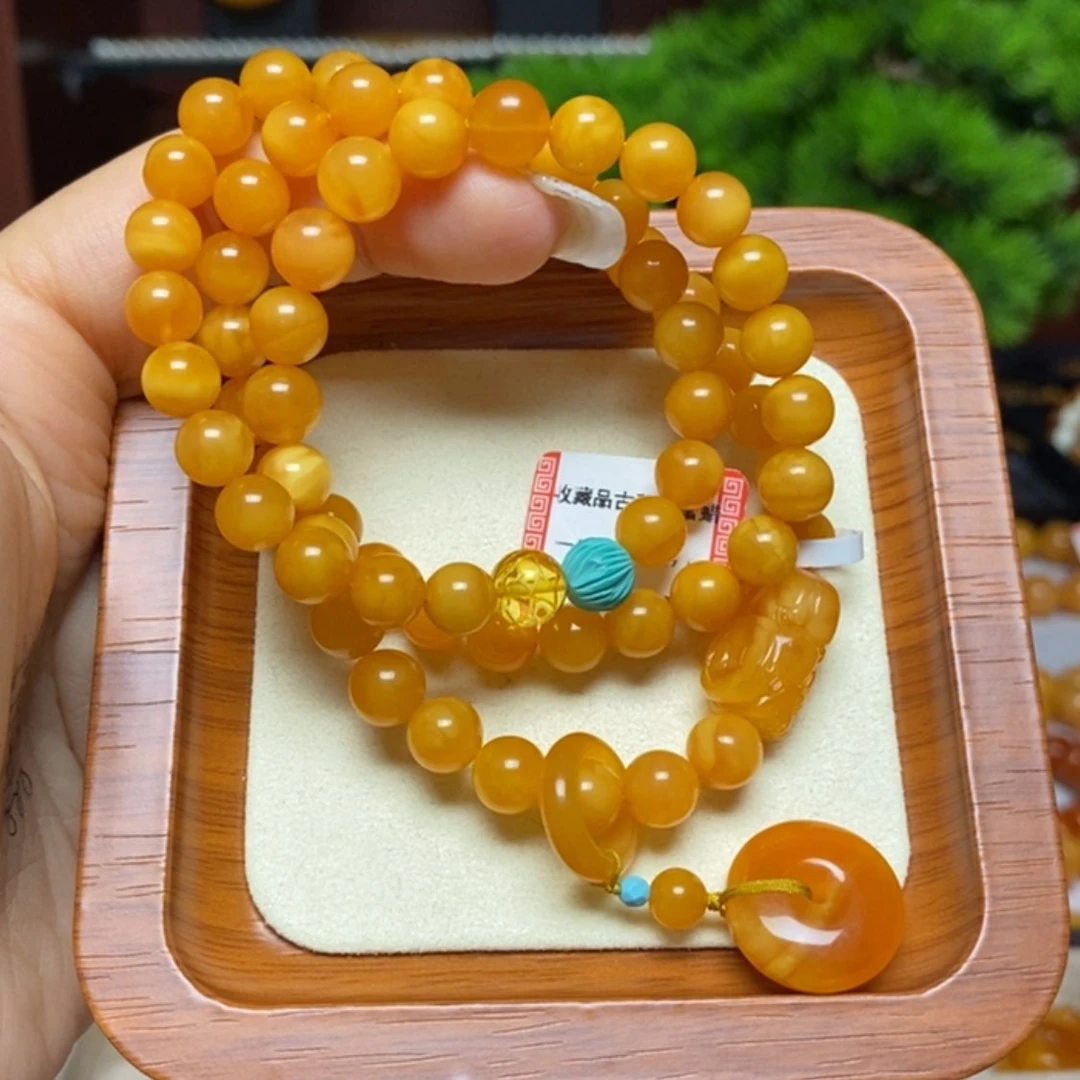 【闪购商品】手链蜜蜡未镶嵌手串