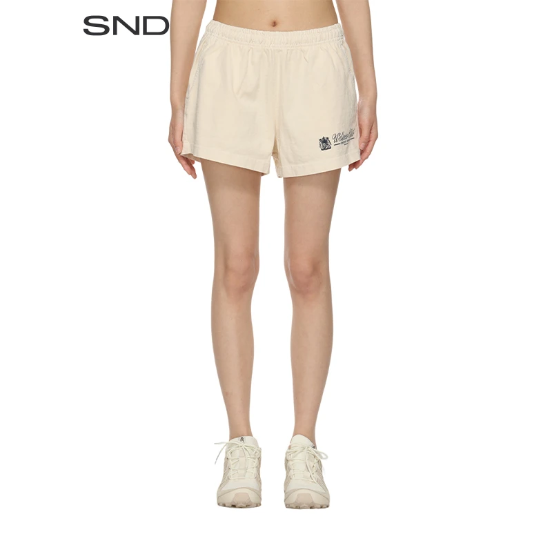 【SNDSPORTY&RICH 设计师品牌】SND AW24 独角兽纹章短裤