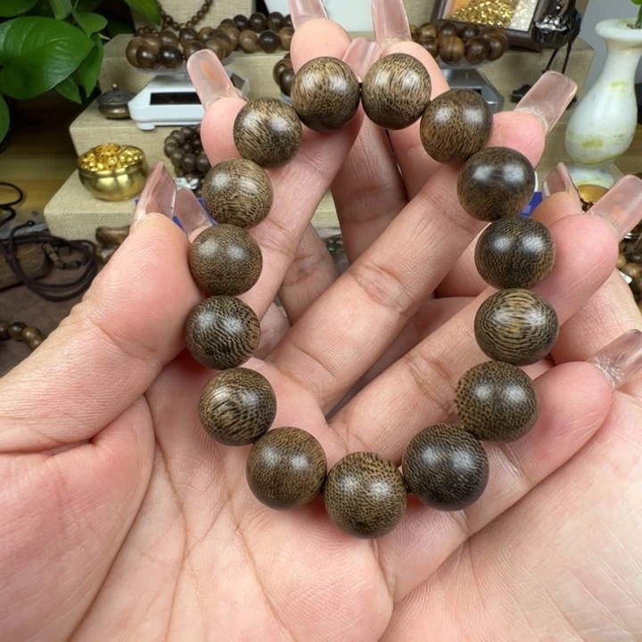 小***鬼手串沉香越南芽庄白棋星空瘤疤