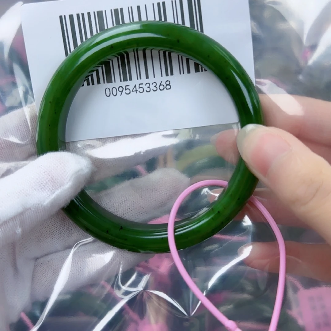 和田玉（碧玉）手镯未镶嵌6263