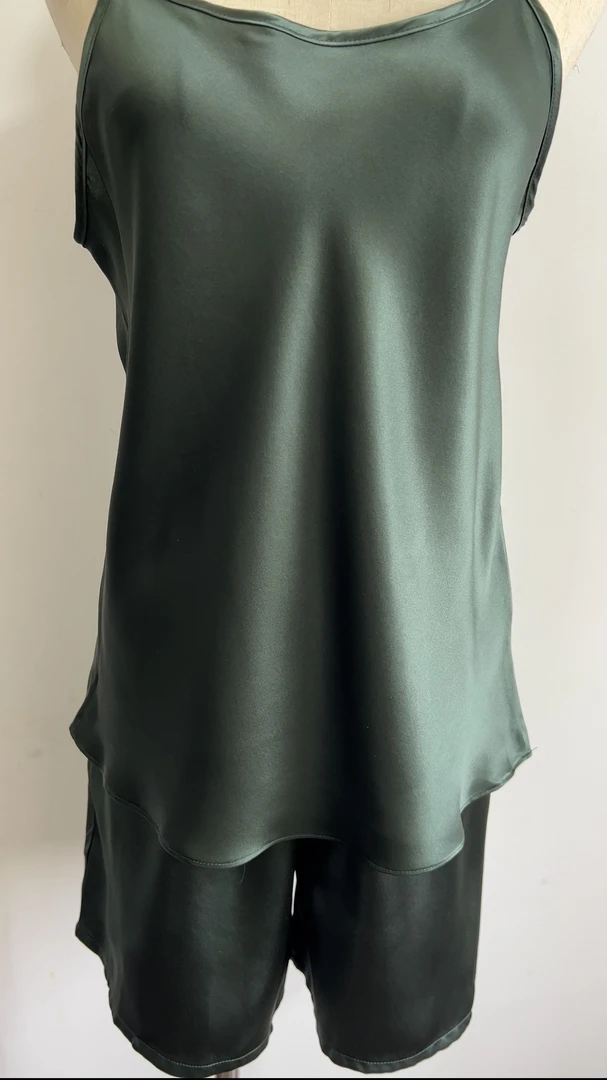 桑蚕丝面料高定服装 重缎料子成品