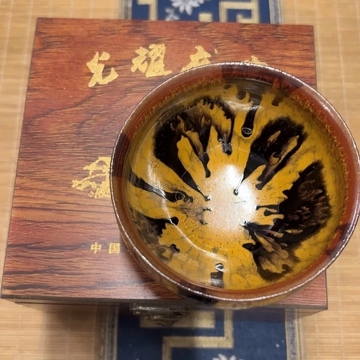茶盏38一2 坚记茶盏摆件