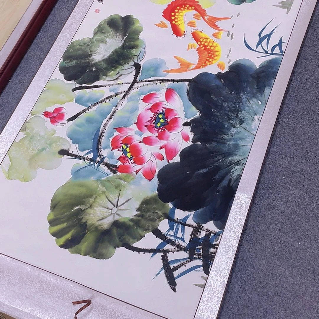 国画手绘作品欣赏与