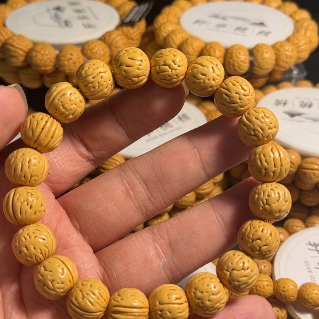 铭***峰手串龙脊菩提奶油肌肉