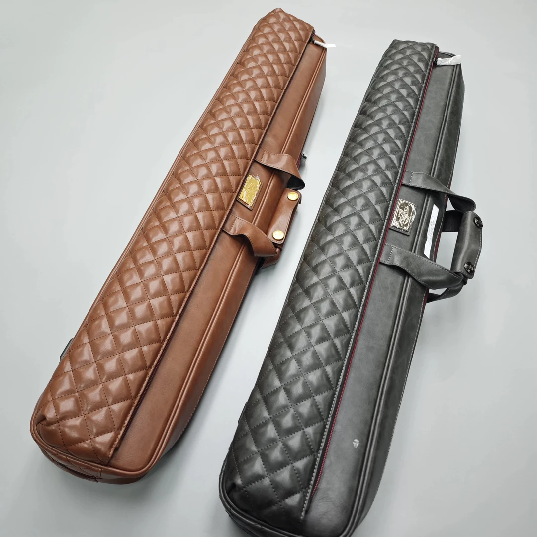 Lizard莱瑟塔杆包意大利进口小牛皮大容量7孔大头杆包1/2台球杆包