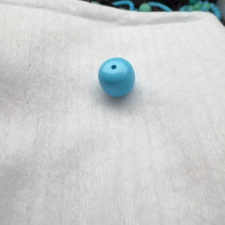 尺寸：12/11蓝老型珠一颗