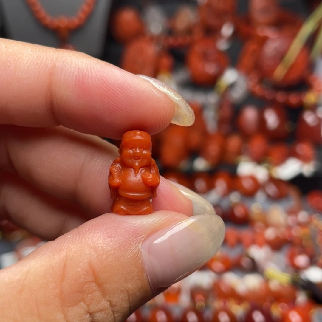 【闪购商品】南红玛瑙财神爷10➕未镶嵌