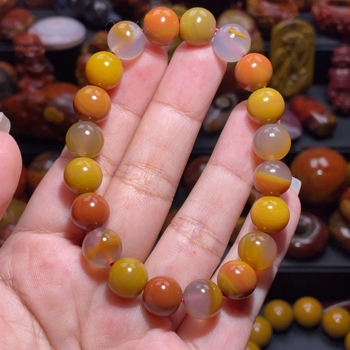 未镶嵌手串玛瑙/玉髓