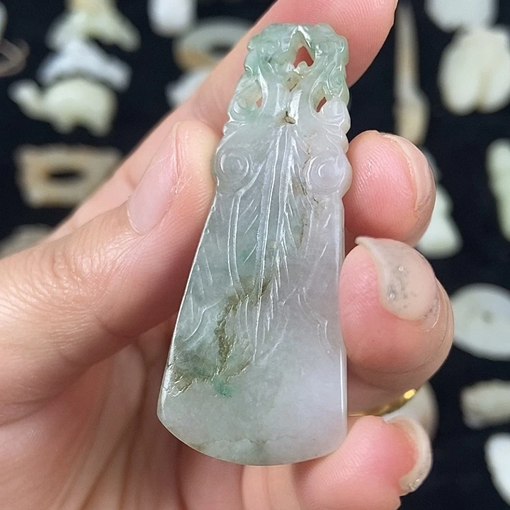 翡翠未镶嵌挂件挂件111111