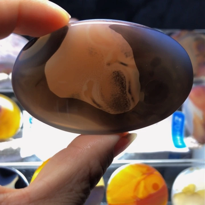 合金玛瑙/玉髓珠宝奇石24