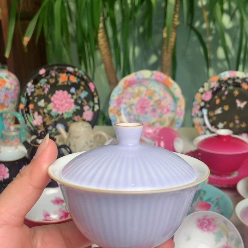 【闪购商品】盖微微瑕景德镇陶瓷