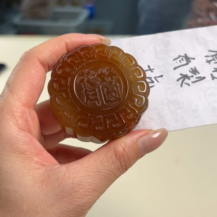 玛瑙/玉髓吊坠(不含链)未镶嵌