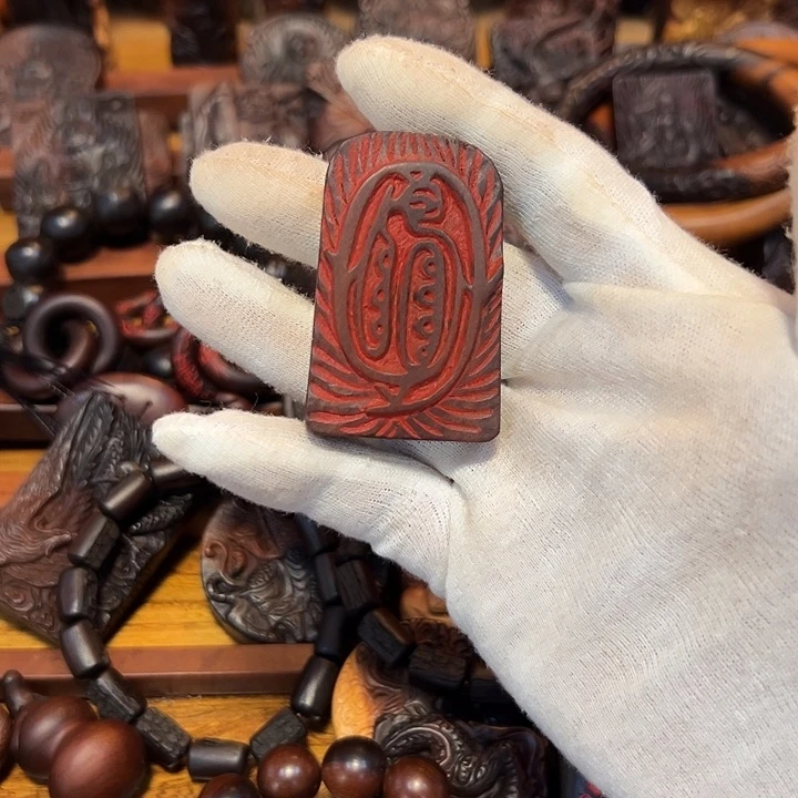 枣木牛*?手工制作的小物件