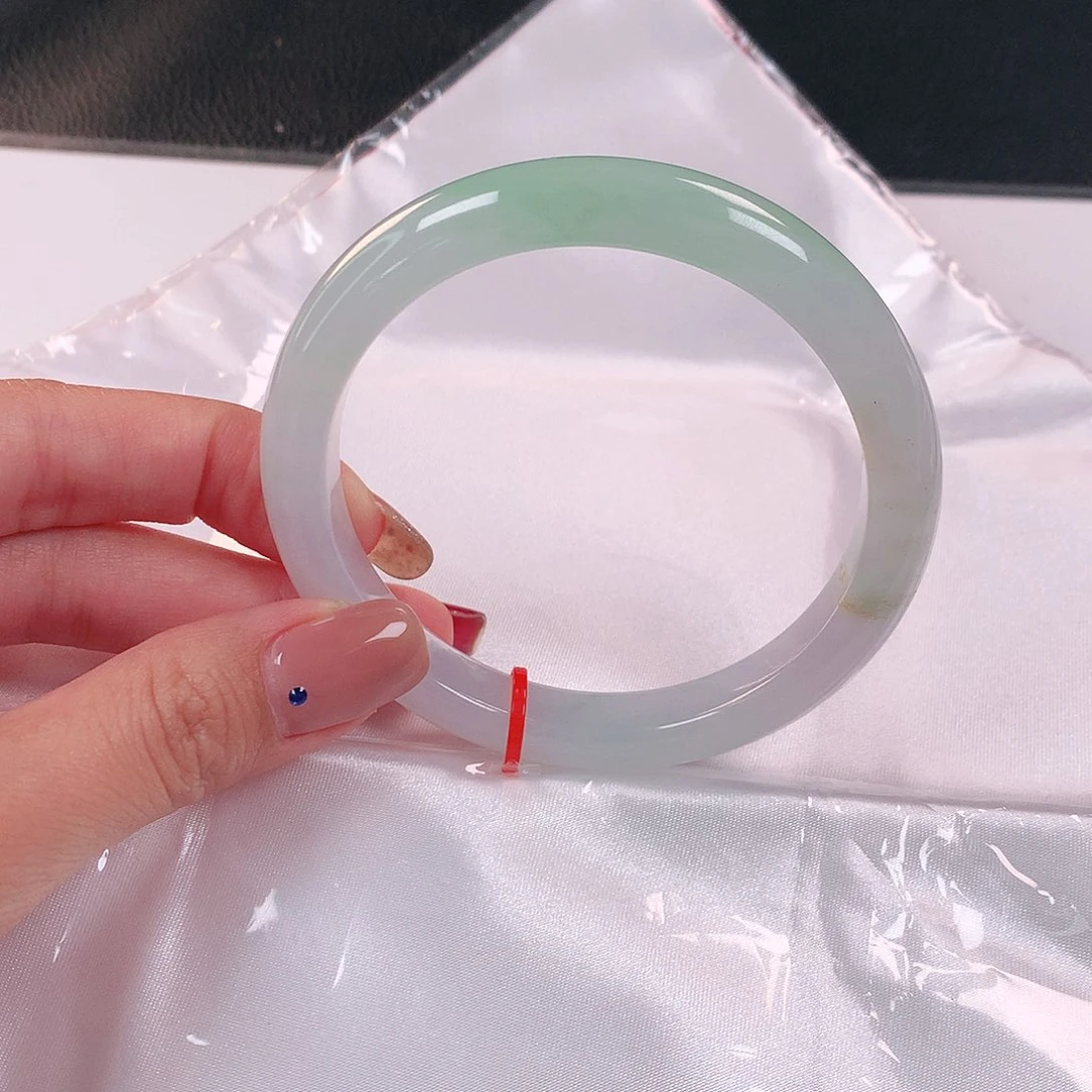 未镶嵌手镯翡翠60.6圈