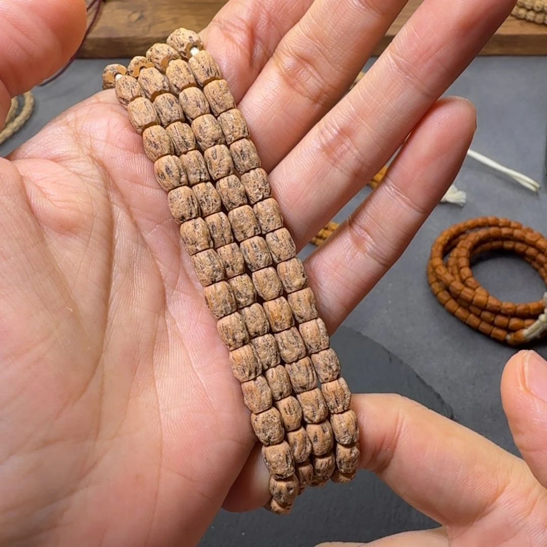 柏香籽/百香籽吊坠红芽高桩直筒顺 5.7*6.5