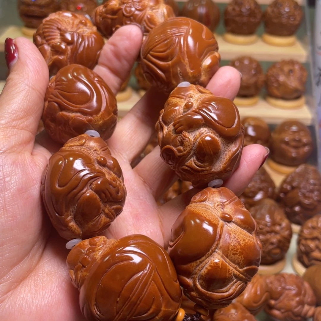 橄榄核手串/手链财神手持