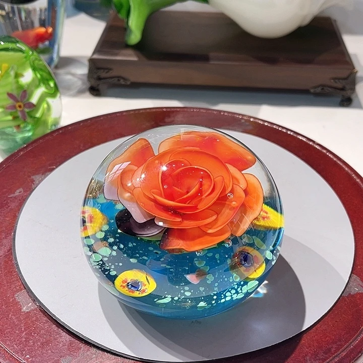纯手工制作琉璃产品瑕疵炸裂