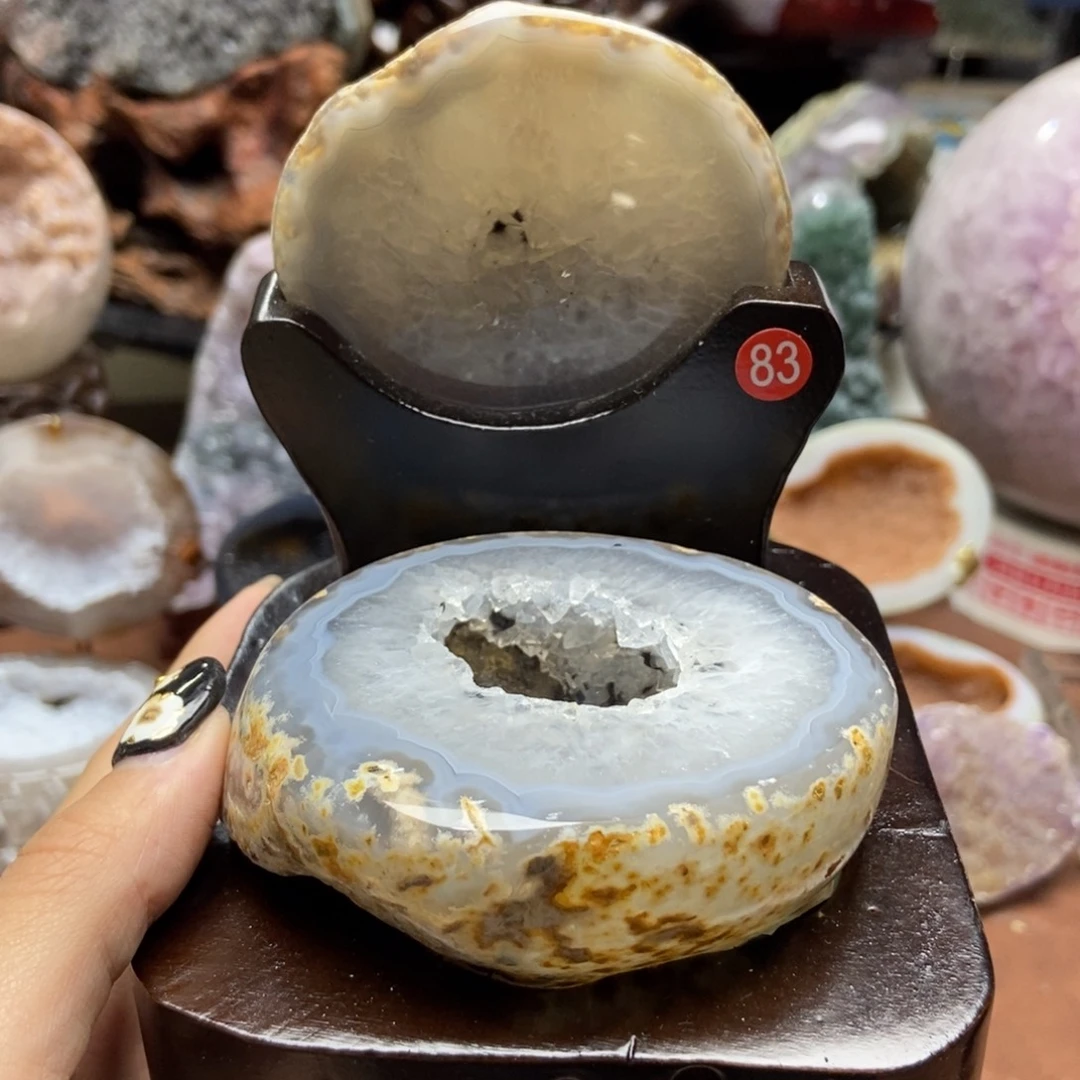 紫晶摆件未镶嵌水晶