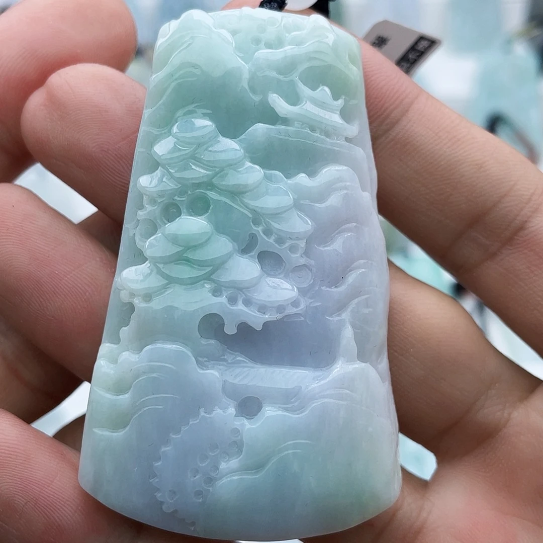 颈饰未镶嵌翡翠翡翠
