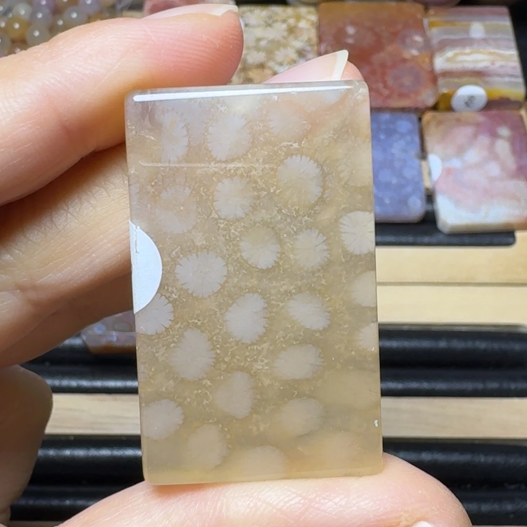 硅化玉糖花花未镶嵌