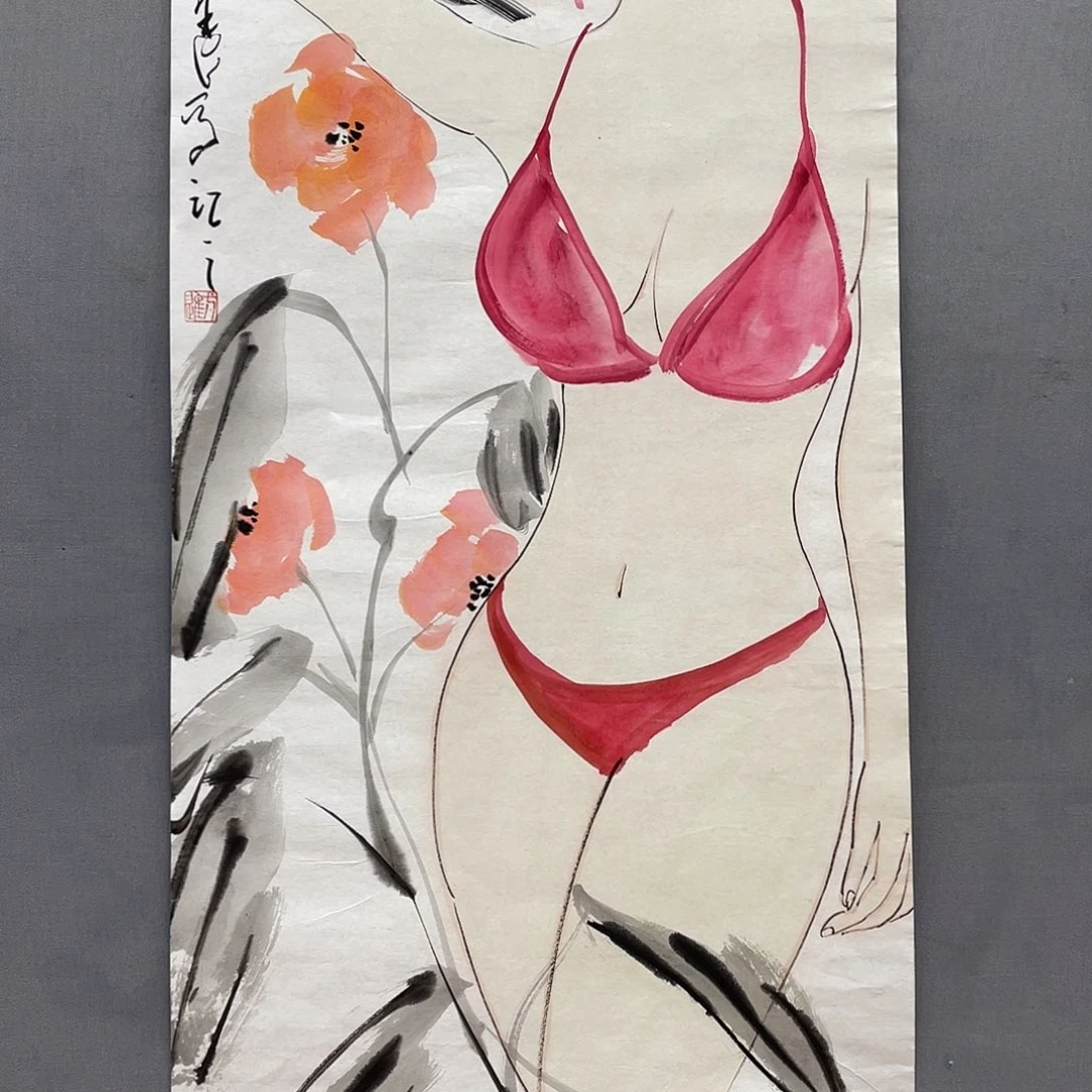 何***林国画长乐轩画坊书画作品