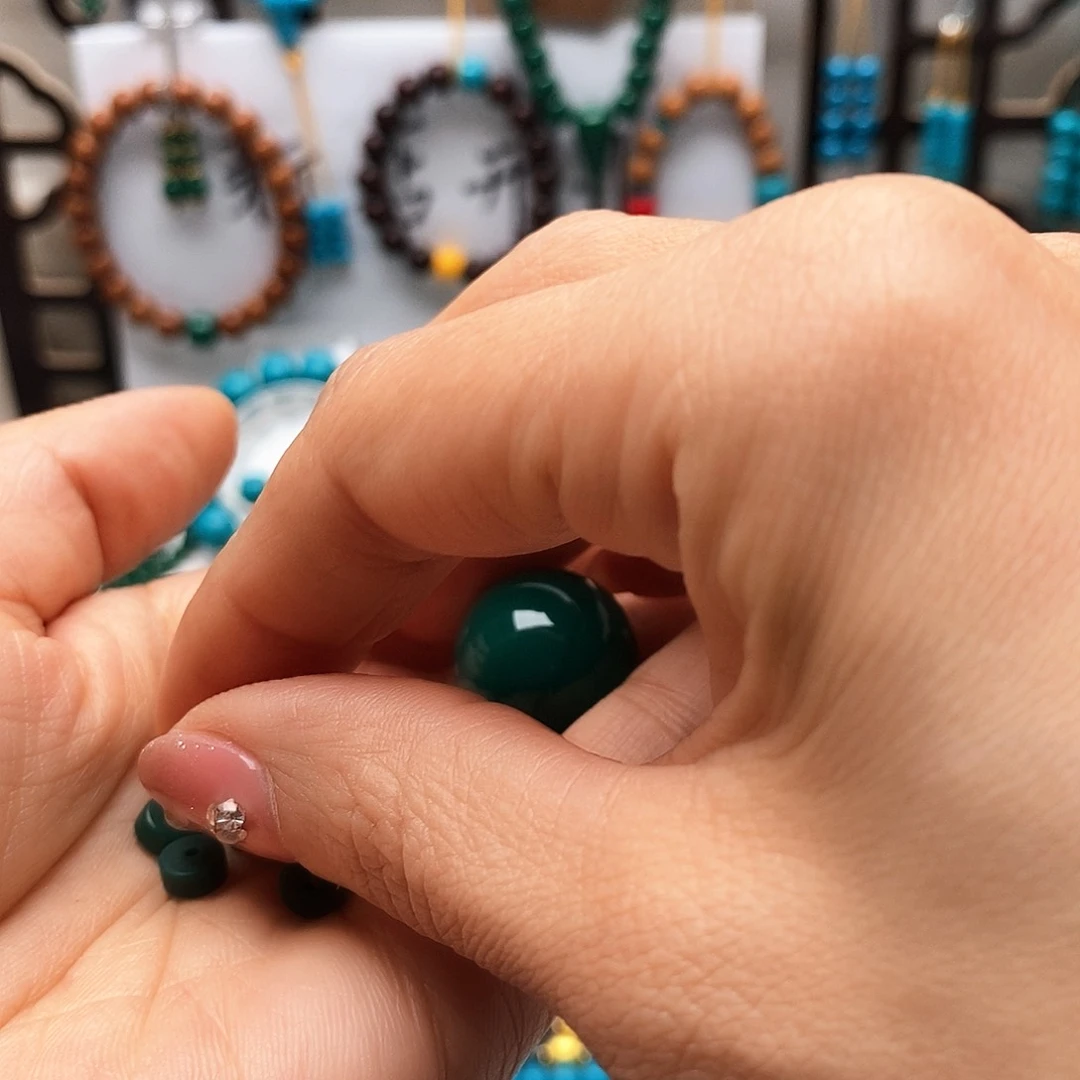 DIY玻璃明*哥老油绿卡20