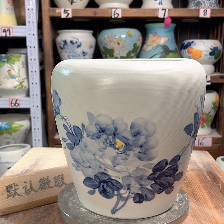 陶苹果兰兰牡丹陶瓷