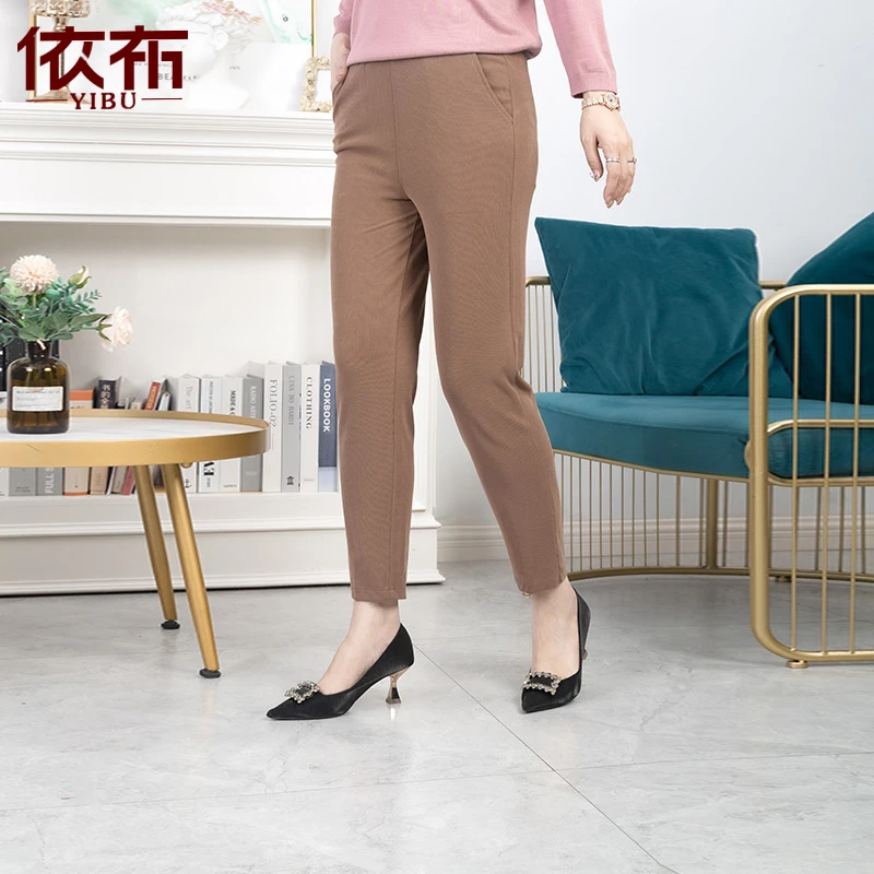 特价直筒裤薄款常规腰松紧休闲裤长裤时尚春夏休闲裤