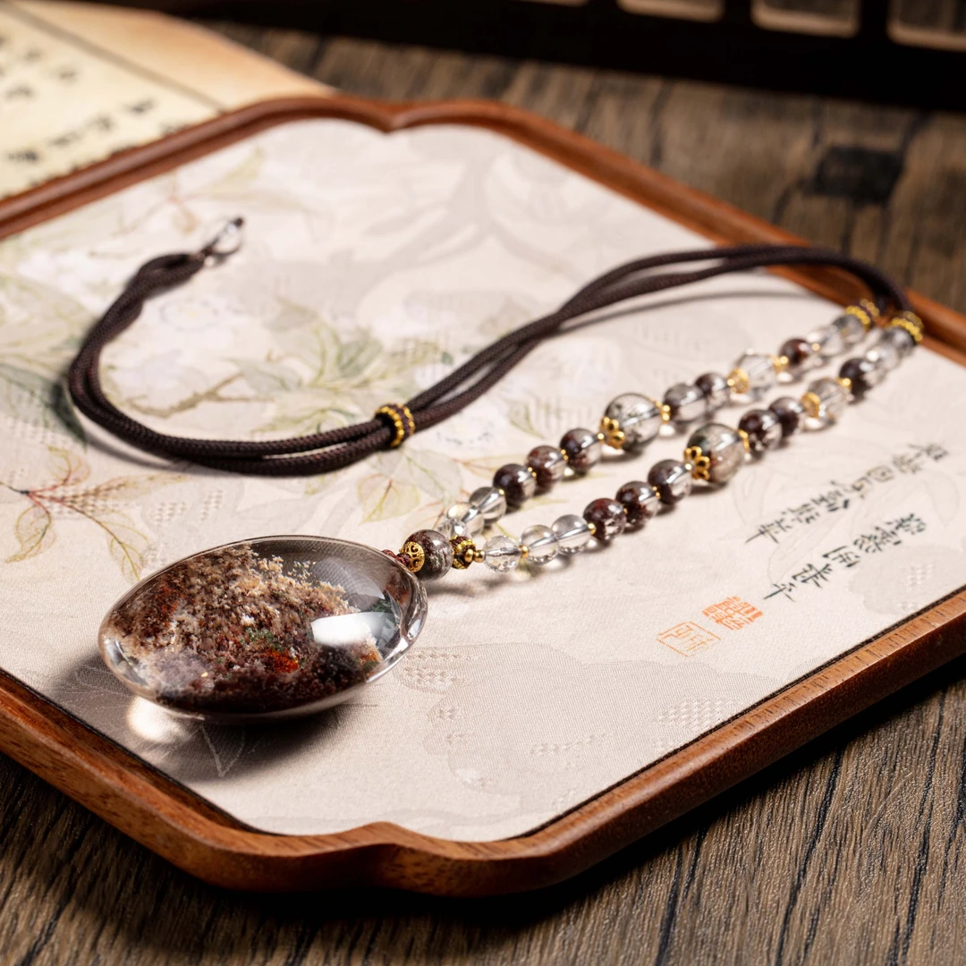 S925银幽灵项链多样性发一约41*51*20mm#B1591325